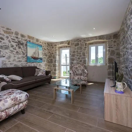 别墅 Dundo Pero - Four Bedroom With Swimming Pool And Sea View Babino Polje
